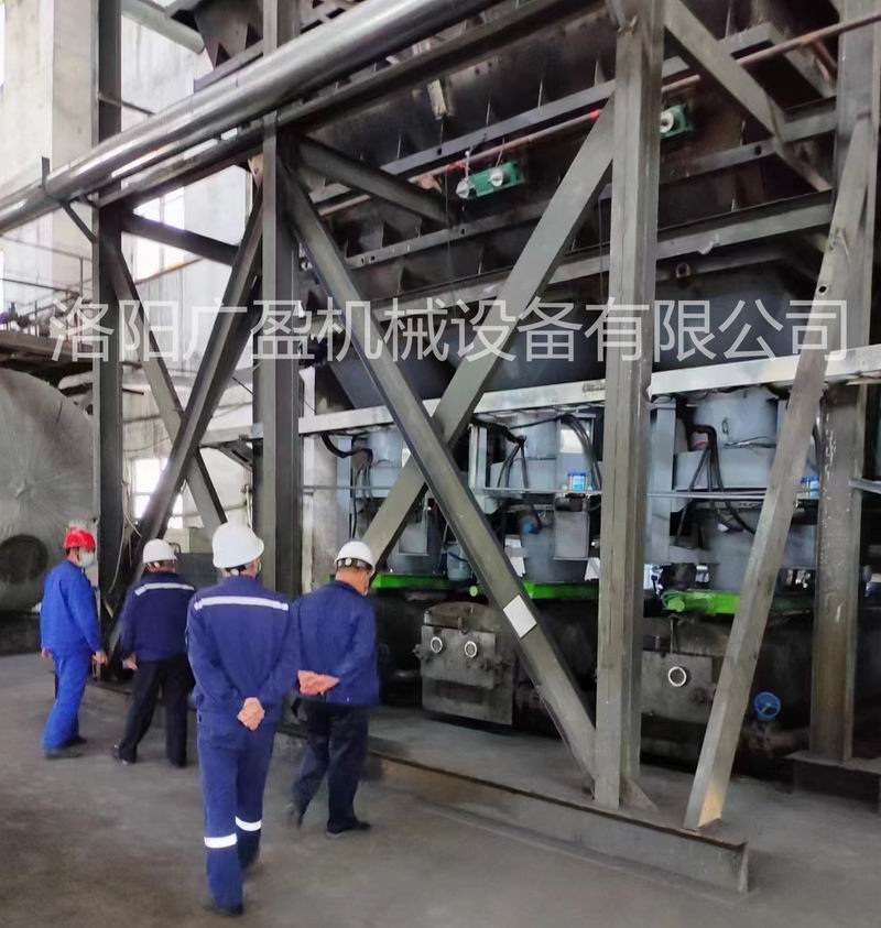 府谷項目煤倉清堵機安裝調(diào)試完成，運行良好！